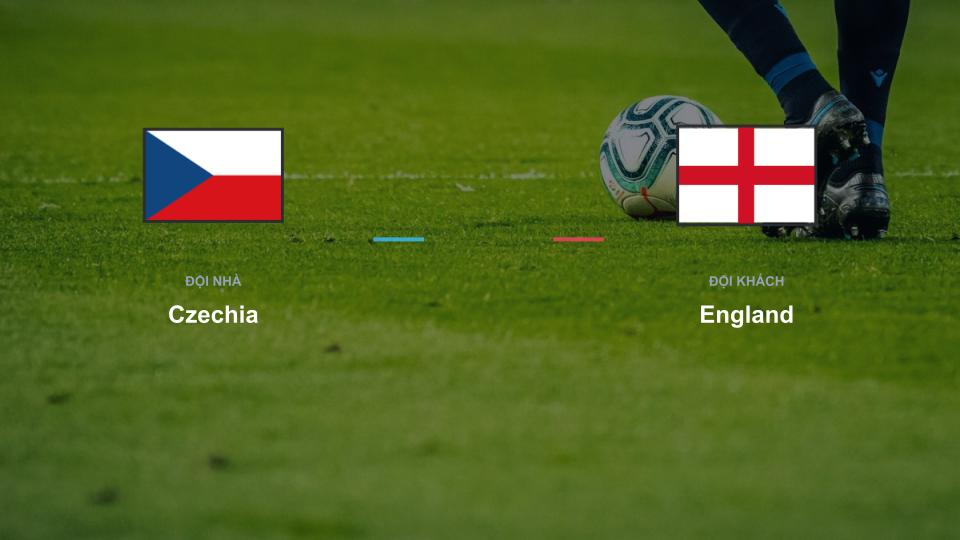 Cuộc đối đầu chiến thuật nảy lửa giữa Czechia và England