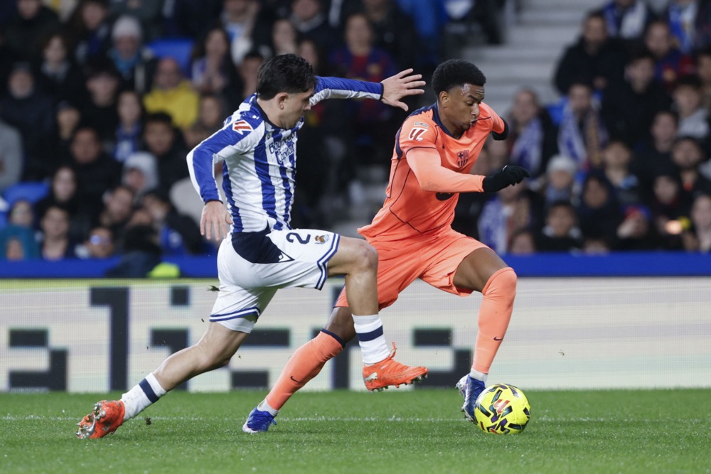 Hình ảnh thi đấu trận đấu: Cơ hội vàng để MU chiêu mộ Alejandro Balde từ Barca