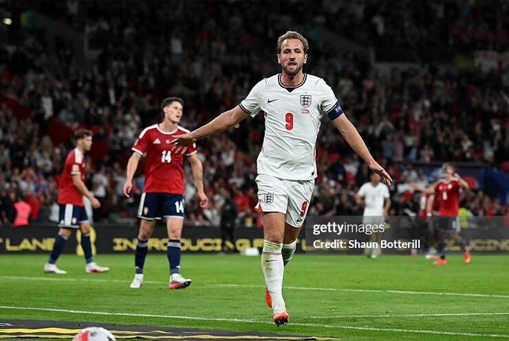 Hình ảnh thi đấu trận đấu: Harry Kane lập kỷ lục khủng, sánh vai Ronaldo và Messi ở ĐT Anh