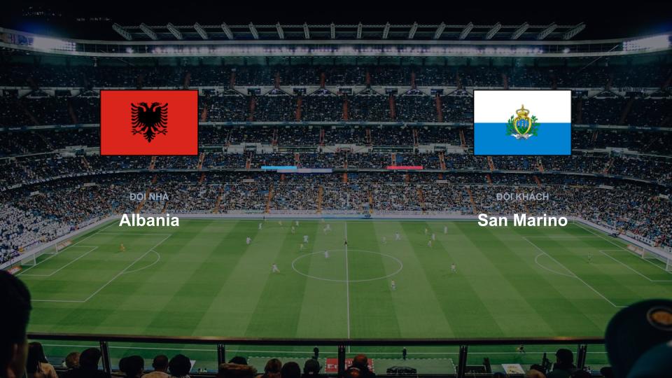 Kết quả tỉ số chính thức trận đấu Albania 0-0 San Marino khuôn khổ giải Nhận Định - UEFA Nations League