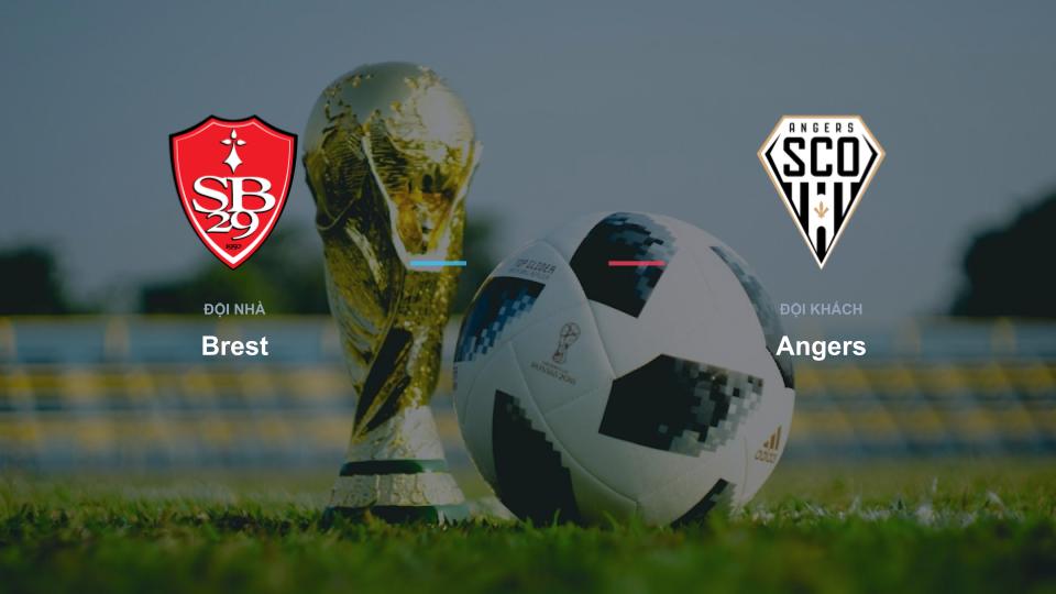 Kết quả tỉ số chính thức trận đấu Brest 0-0 Angers khuôn khổ giải Nhận Định - Ligue 1 (Pháp)