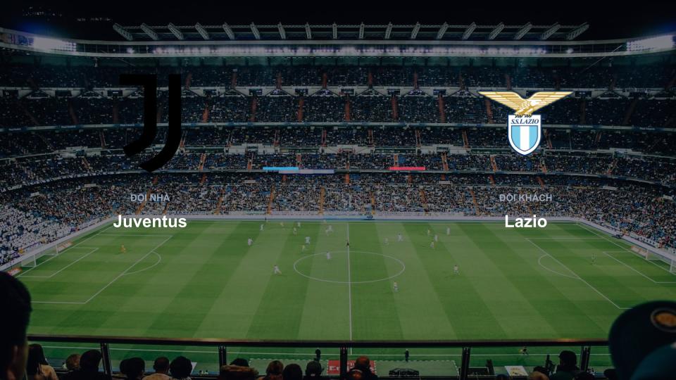 Kết quả tỉ số chính thức trận đấu Juventus 0-0 Lazio khuôn khổ giải Nhận Định - Serie A (Ý)