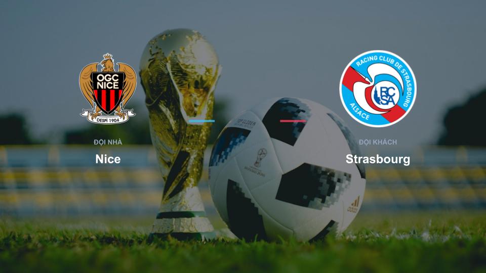 Kết quả tỉ số chính thức trận đấu Nice 0-0 Strasbourg khuôn khổ giải Nhận Định - Ligue 1 (Pháp)