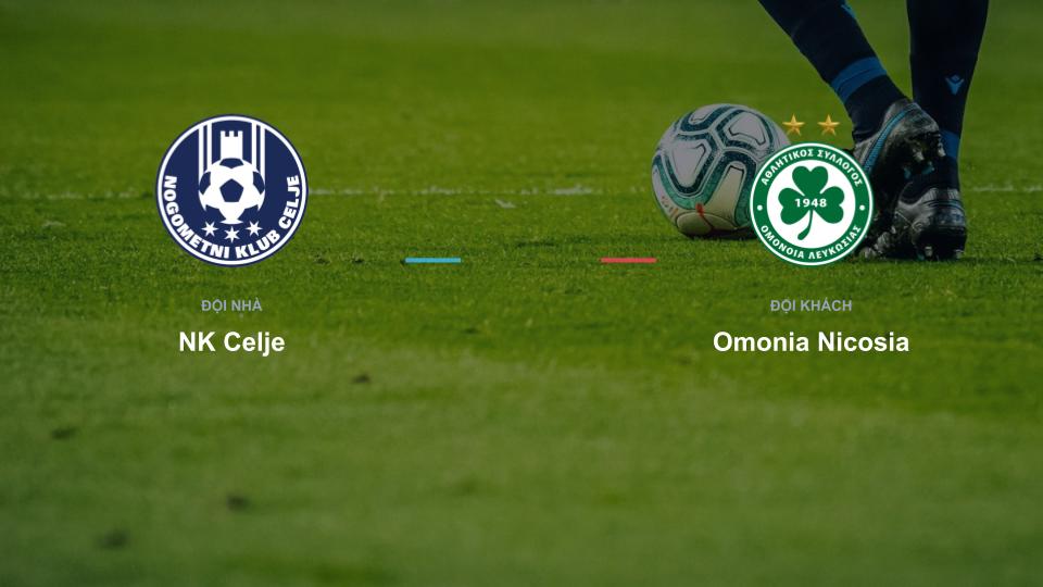 Kết quả tỉ số chính thức trận đấu NK Celje 0-0 Omonia Nicosia khuôn khổ giải Nhận Định - Cúp C2 (Europa League)