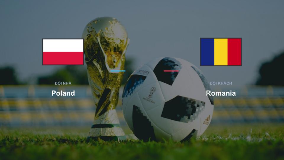 Kết quả tỉ số chính thức trận đấu Poland 0-0 Romania khuôn khổ giải Nhận Định - UEFA Nations League