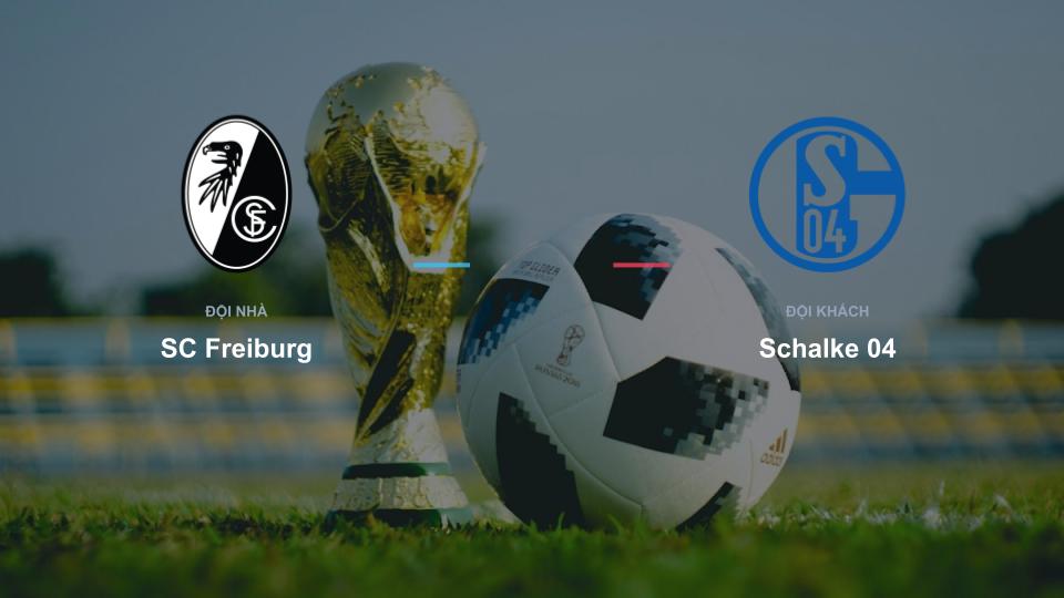 Bảng tỉ số SC Freiburg 0-0 Schalke 04 Kết quả tỉ số chính thức trận đấu SC Freiburg 0-0 Schalke 04 khuôn khổ giải Nhận Định - Bundesliga (Đức)