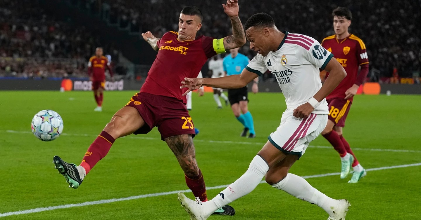 Hình ảnh thi đấu trận đấu: Mbappe vượt kỷ lục Messi, Haaland thiết lập cột mốc lịch sử Cúp C1