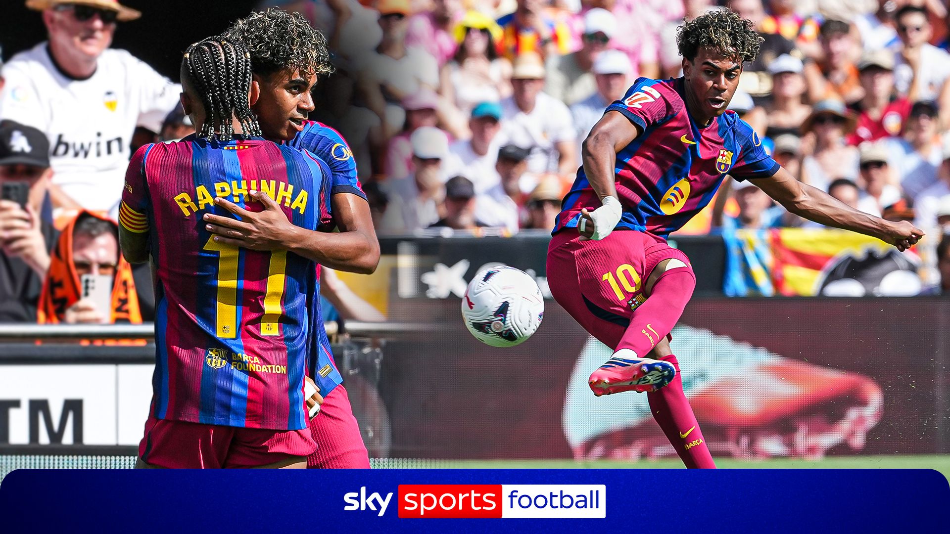 Tình huống thi đấu trong phần quan điểm của ban lãnh đạo và ban huấn luyện Barca