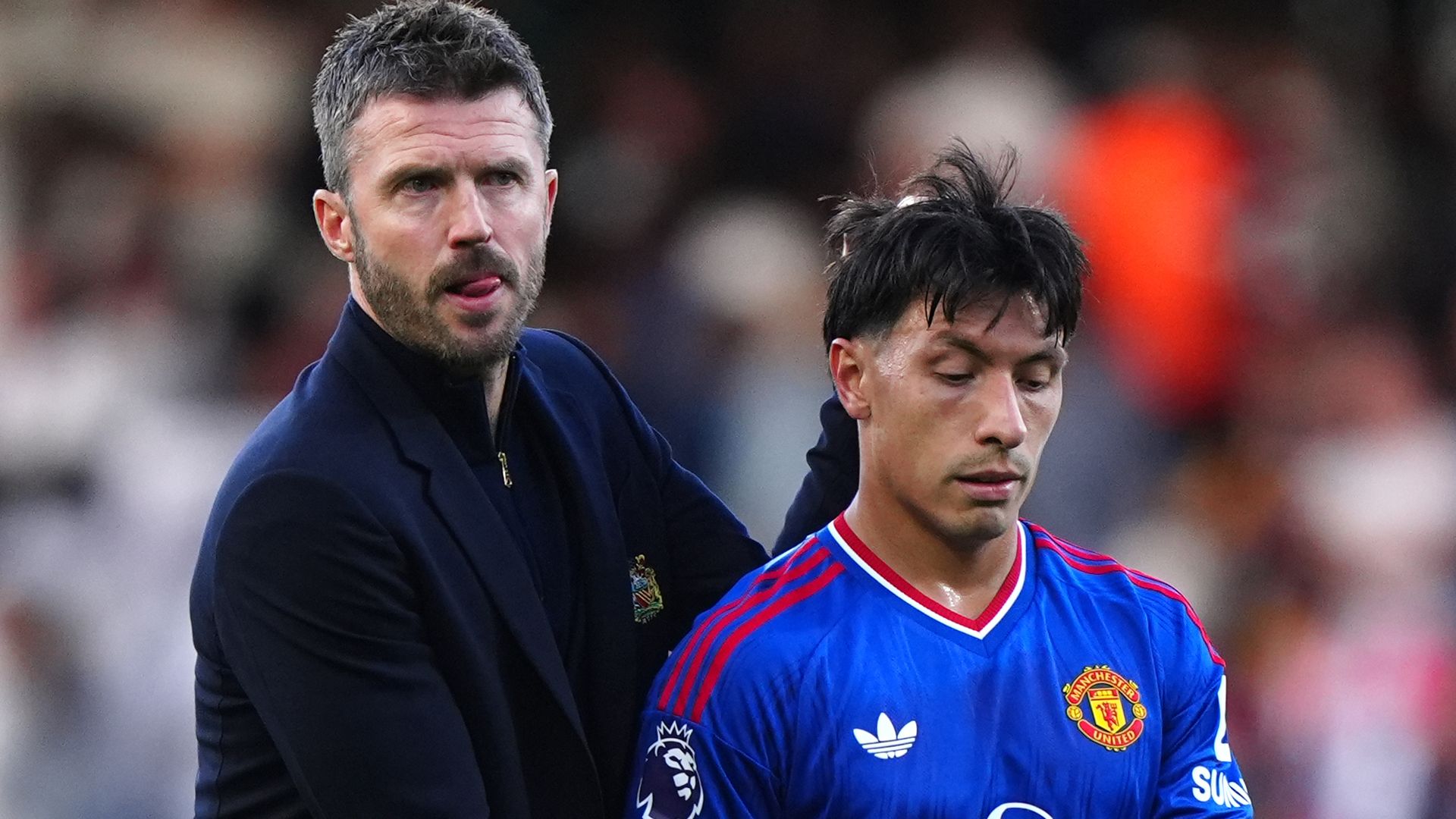 Tình huống thi đấu trong phần sesko ấn định thắng lợi nghẹt thở cho Manchester United