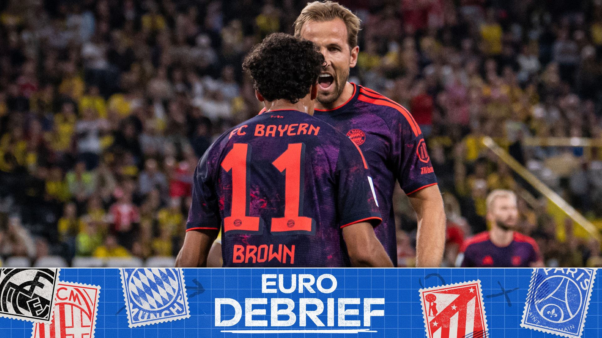 Tình huống thi đấu trong phần phản ứng từ ban lãnh đạo Bayern Munich trước áp lực chuyển nhượng